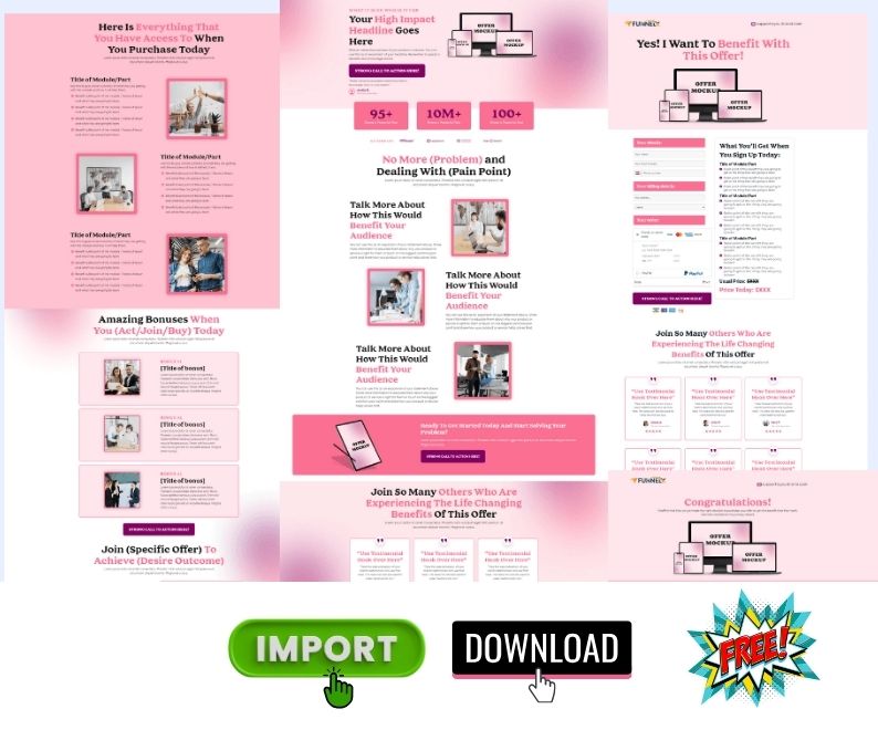 FREE DONE-FOR-YOU WEBSITES/FUNNELS & COURSE (TODAY ONLY!)