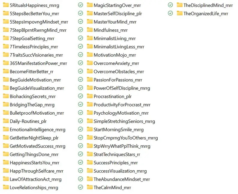 570+ Self-Help PLR eBooks| Huge PLR Bundle W/ Resell Rights