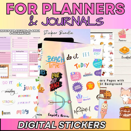 15,000+ Pages PLR Planners, Journals, Trackers + 8,000 Bonus Digital Stickers! | Mega Template Bundle with Resell Rights (Limited-Time Offer!)