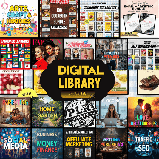📚 70,000 Digital Library with Resell Rights| New Edition | Instant Access