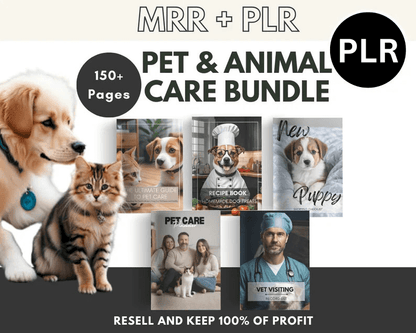 Editable Pet and Animal Care Products with Resell Rights