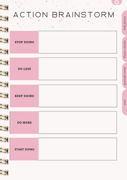 That Girl Planner: Both Digital & Printable | Huge Variety Of Planners & Trackers (With Resell Rights)