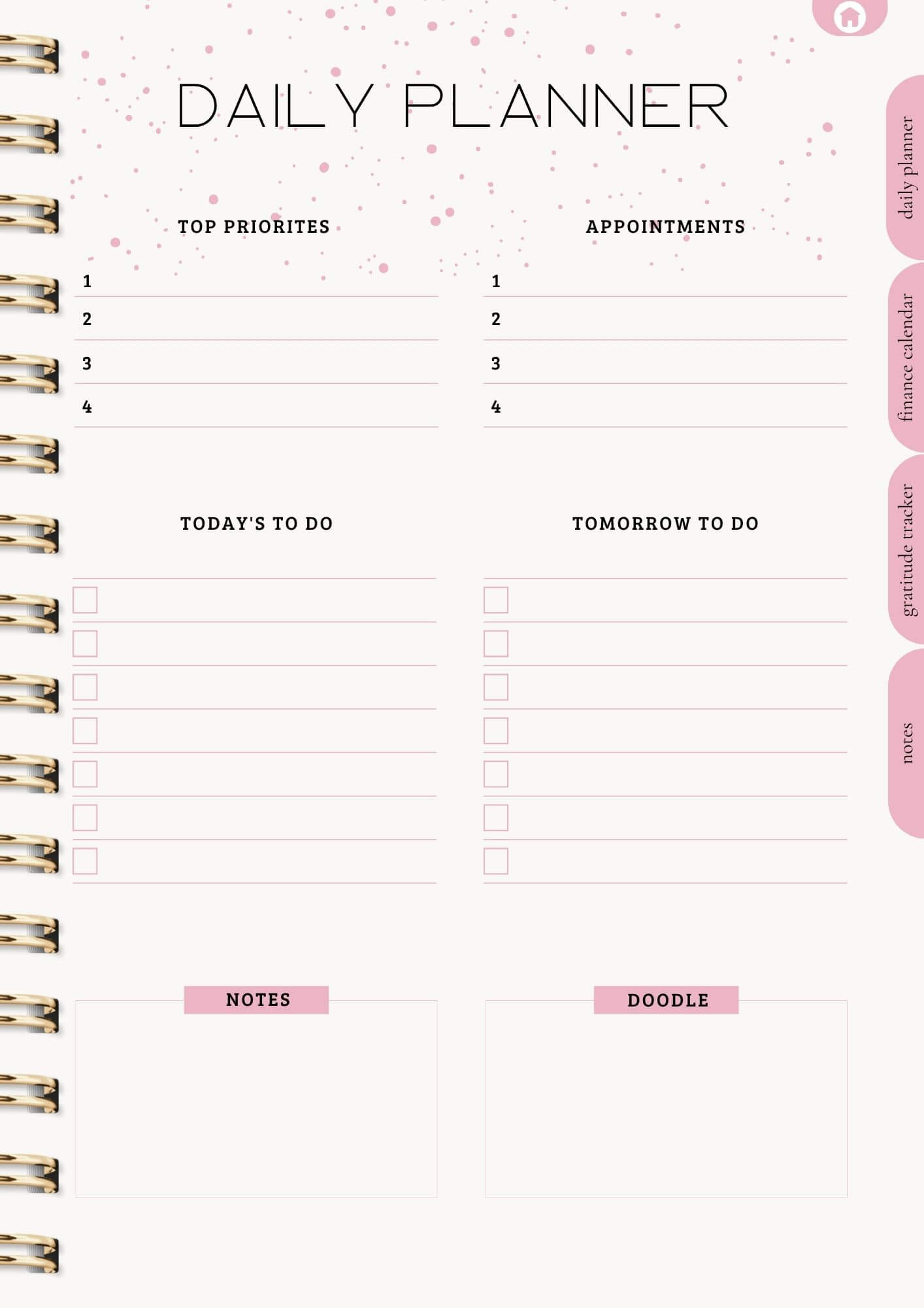 That Girl Planner: Both Digital & Printable | Huge Variety Of Planners & Trackers (With Resell Rights)