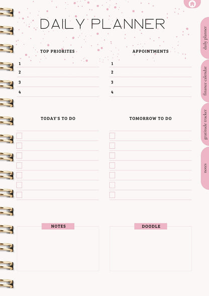 That Girl Planner: Both Digital & Printable | Huge Variety Of Planners & Trackers (With Resell Rights)