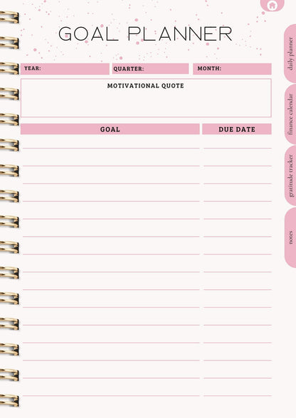 That Girl Planner: Both Digital & Printable | Huge Variety Of Planners & Trackers (With Resell Rights)