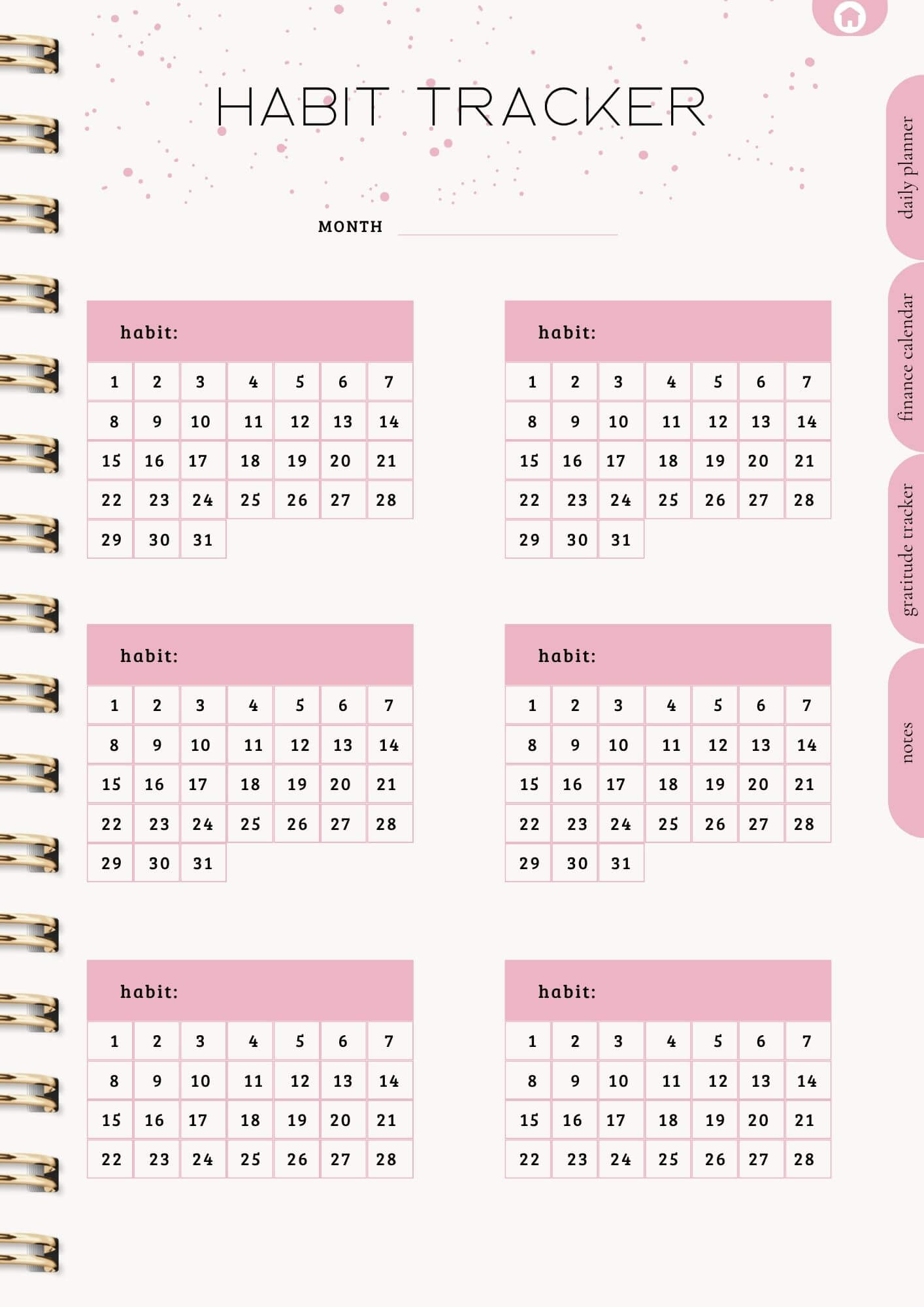 That Girl Planner: Both Digital & Printable | Huge Variety Of Planners & Trackers (With Resell Rights)