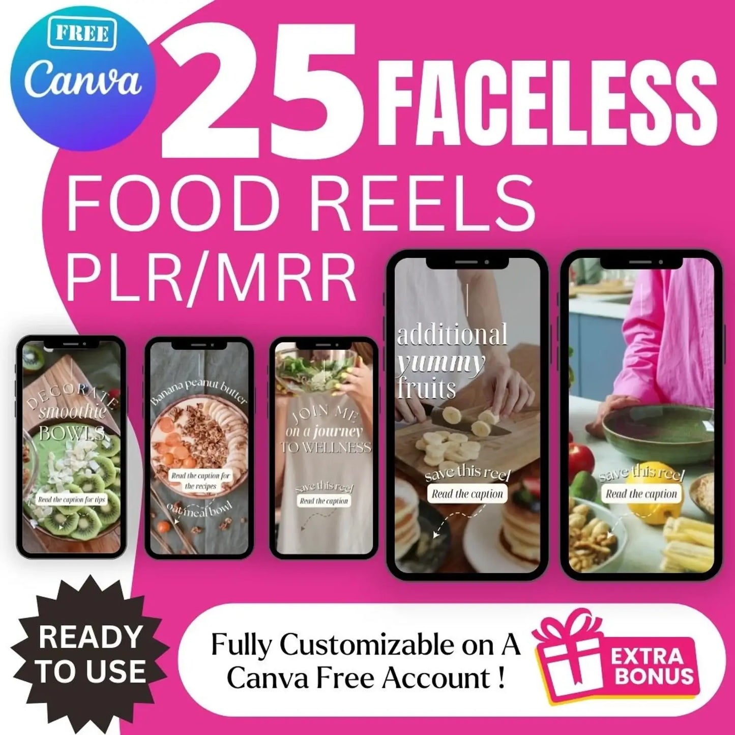 340 Faceless Reels video with Resell Rights