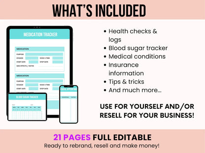 Student Nurse Planner Bundle with Resell Rights