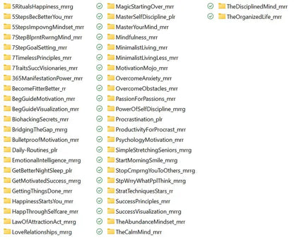 570+ Self-Help PLR eBooks| Huge PLR Bundle W/ Resell Rights