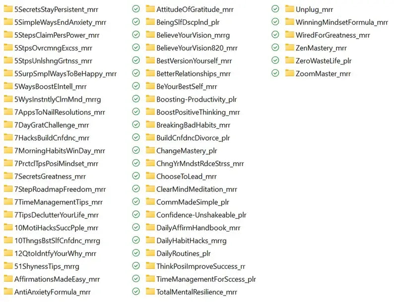 570+ Self-Help PLR eBooks| Huge PLR Bundle W/ Resell Rights