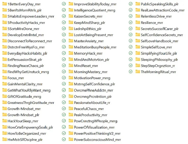 570+ Self-Help PLR eBooks| Huge PLR Bundle W/ Resell Rights