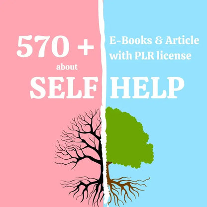 570+ Self-Help PLR eBooks| Huge PLR Bundle W/ Resell Rights
