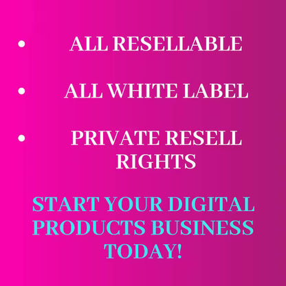 Learn How to Resell Digital Products Online with PLR & MRR | Reseller Super Pack | eBooks | Audio Courses