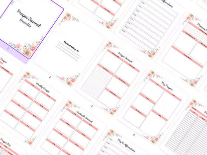 850 Pages PLR Planners/Journals/Templates Bundle - (Editable & Printable)