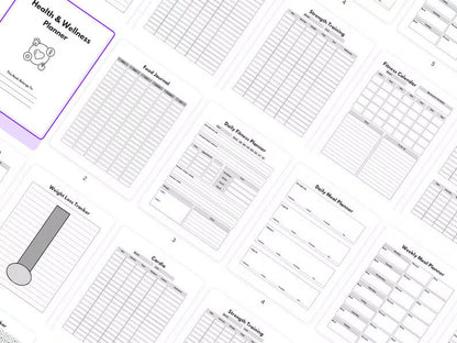 850 Pages PLR Planners/Journals/Templates Bundle - (Editable & Printable)