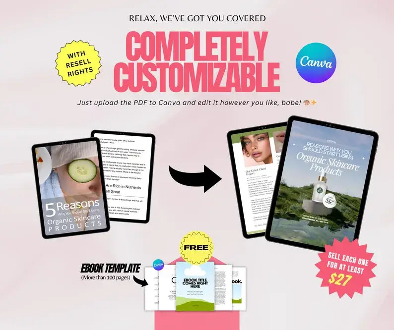 The Ultimate Beauty & Fashion PLR eBook Collection: 160+ High-Value Products for Passive Income & Stunning Content (Resell License Included)