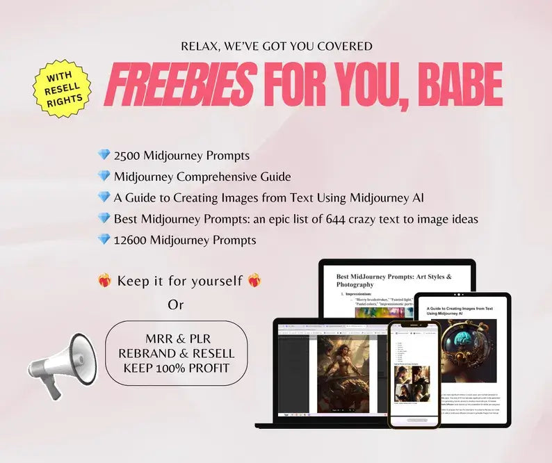 The Ultimate Beauty & Fashion PLR eBook Collection: 160+ High-Value Products for Passive Income & Stunning Content (Resell License Included)