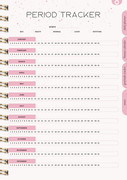That Girl Planner: Both Digital & Printable | Huge Variety Of Planners & Trackers (With Resell Rights)