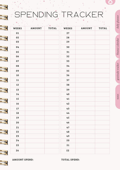 That Girl Planner: Both Digital & Printable | Huge Variety Of Planners & Trackers (With Resell Rights)