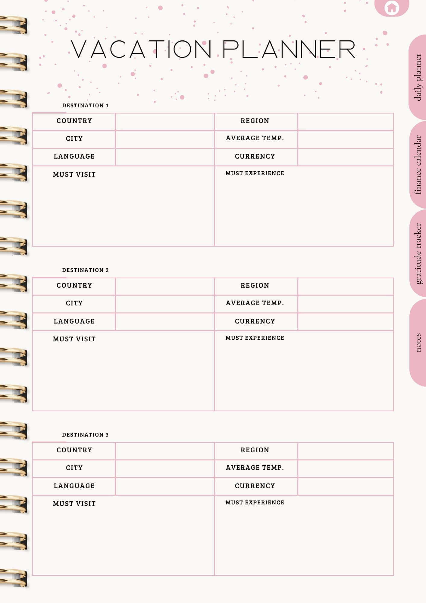 That Girl Planner: Both Digital & Printable | Huge Variety Of Planners & Trackers (With Resell Rights)