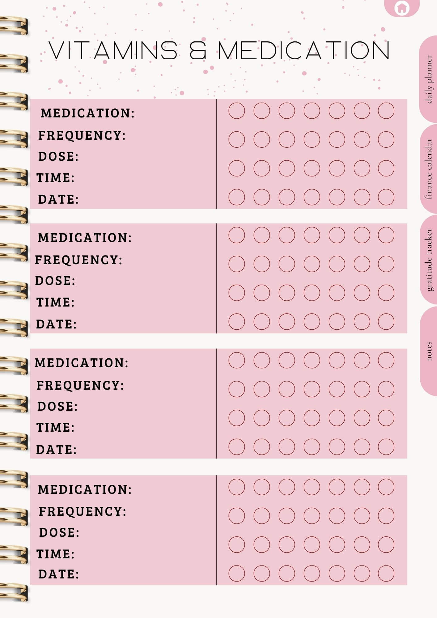That Girl Planner: Both Digital & Printable | Huge Variety Of Planners & Trackers (With Resell Rights)
