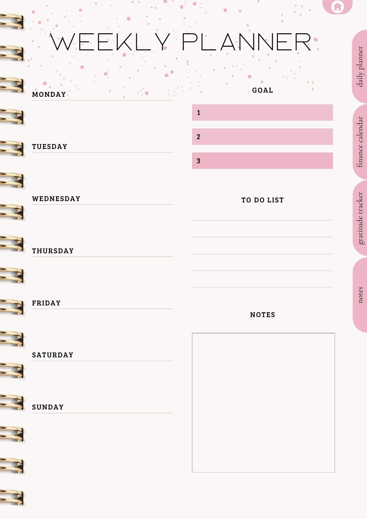 That Girl Planner: Both Digital & Printable | Huge Variety Of Planners & Trackers (With Resell Rights)