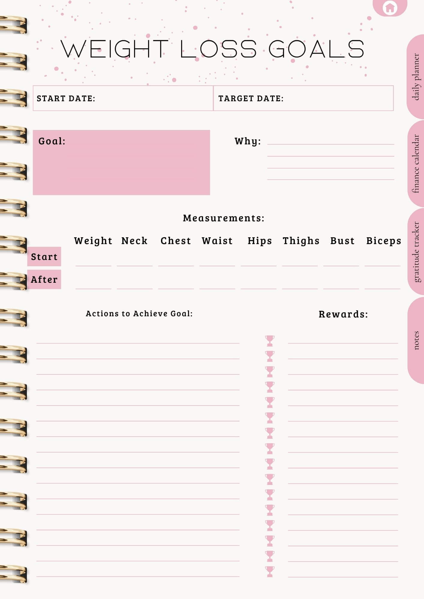 That Girl Planner: Both Digital & Printable | Huge Variety Of Planners & Trackers (With Resell Rights)