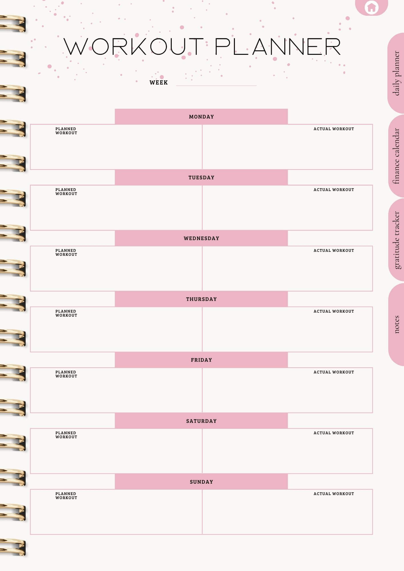 That Girl Planner: Both Digital & Printable | Huge Variety Of Planners & Trackers (With Resell Rights)