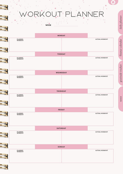 That Girl Planner: Both Digital & Printable | Huge Variety Of Planners & Trackers (With Resell Rights)